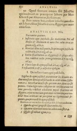 I. De institutione agni paschalis.