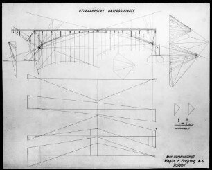 Neckarbrücke Unterboihingen: Zeichnung Widerlager