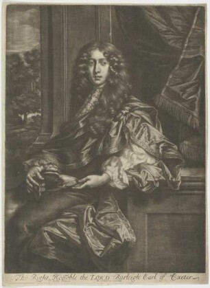 Bildnis des Lord Burleigh Earl of Exeter