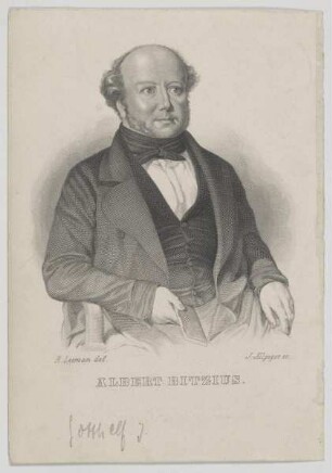Bildnis des Albert Bitzius