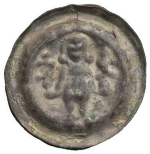 Fundmünze, Brakteat, 1266 - 1305
