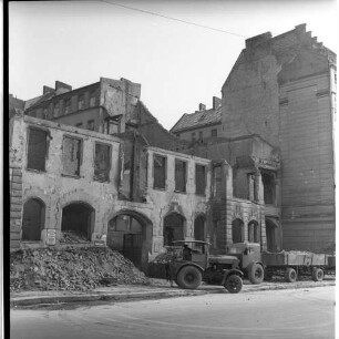 Negativ: Ruine, Eisenacher Straße 103, 1950