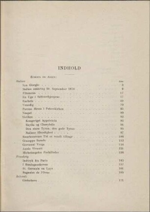Indhold
