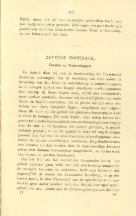Zevende hoofdstuk. Kunsten en wetenschappen