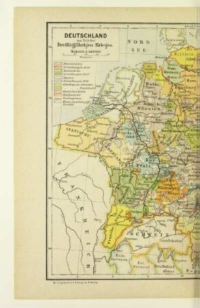 Deutschland zur Zeit des Dreißigjährigen Krieges