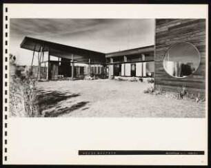 Sammelmappe: Haus Robert Mautner, Massapequa: Perspektivische Ansicht