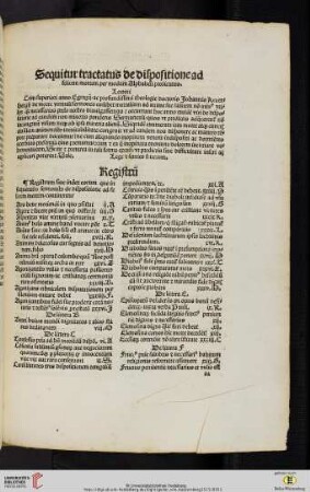 Tractatus de dispositione ad felicem mortem
