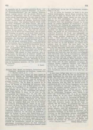 453-454 [Rezension] Kleinert, Hugo Wilhelm Paul, Musik und Religion