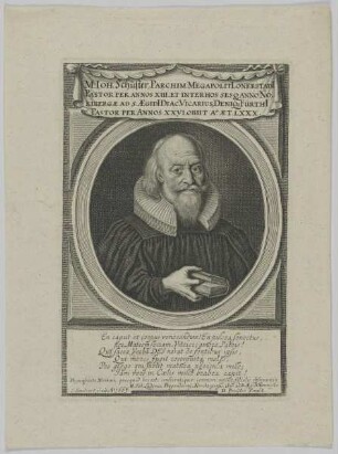 Bildnis des Iohann Schuster