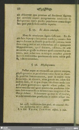 §. 56. Physiognomia