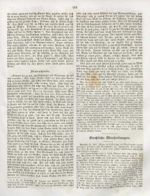 419-420 Kirchliche Mittheilungen