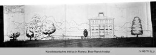 Umbauprojekt, Aufriss: Villa Vittoria und Auditorium
