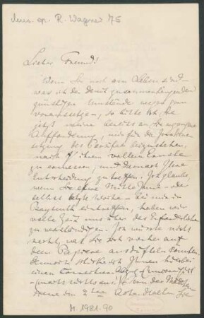Brief an Richard Fricke : 04.03.1882