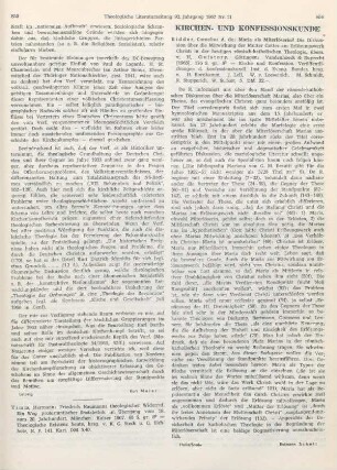 854 [Rezension] Ridder, Cornelis Antonie de, Maria als Miterlöserin?