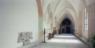 Freskendekoration im Kreuzgang, Krakau, Polen