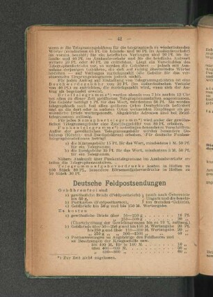 Deutsche Feldpostsendungen