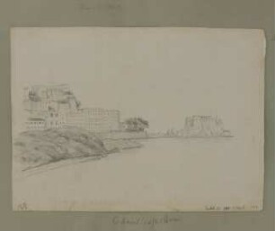Napoli, Blick zum Castel dell'Ovo