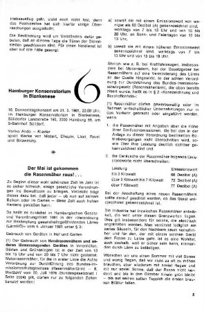 Der Mai ist gekommen die Rasenmäher raus!...