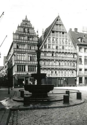 Hannover, Markt : Hannover. Markt. Marktbrunnen