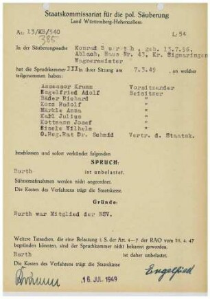 Burth, Konrad