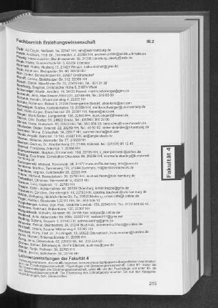 Lehrveranstaltungen der Fakultät 4