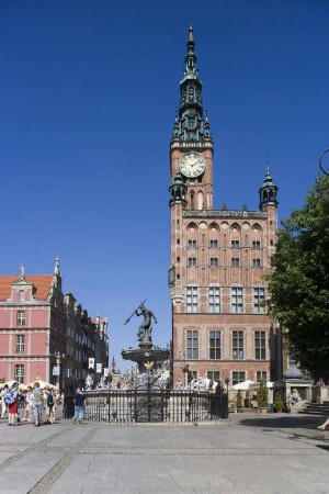 Rathaus, Danzig, Polen