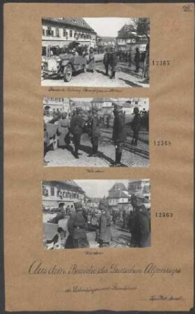 Besuch des Erzherzog-Thronfolgers in Heltau