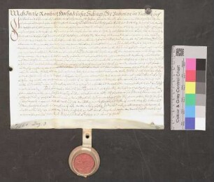 Bartle Bombach, sickingischer Untertan im hintern Dorf zu Breitnau, leiht von der Kirche St. Johann zu Breitnau 165 Gulden 5 Batzen.