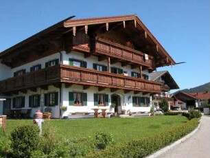 Inzell, Ortsteil Gschwall, Bauernhaus, Chiemgauer Alpen Bayern