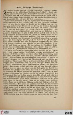 29: Das "Deutsche Warenbuch"