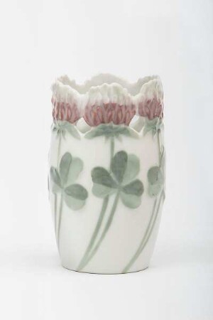 Vase "Roter Klee"