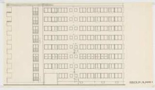Wohnhäuser Seestraße 50-55 / Turiner Straße 51 / Lagerhalle Amsterdamer Straße 22, Berlin-Wedding: Ansicht 1:50