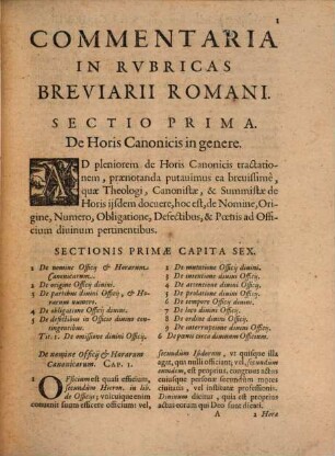 Thesavrvs Sacrorvm Ritvvm, Sev Commentaria In Rvbricas Missalis Et Breviarii Romani : In quibus origo cuiusque Ritus, Causae historicae, vel mysticae, ex maiorum ingenio, Theoria, Praxis, Obligatio, et exquisitus Vsus, additis opportunè Decretis omnibus S. Rituum Congregationis, quàm breuißimè explicantur, 2