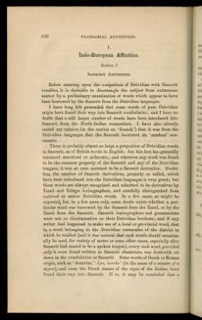 438-470, I. Indo-European Affinities