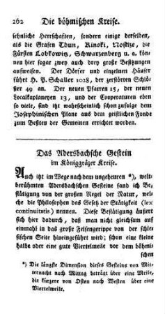 Das Adersbachsche Gestein