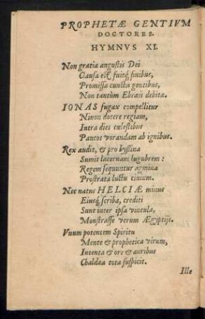 Hymnus XI.