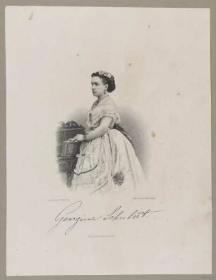 Bildnis der Georgine Schubert