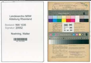 Entnazifizierung Walter Noehring , geb. 12.05.1903 (Elektroingenieur)