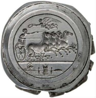 Becker, Carl Wilhelm: Syrakus (Oberstempel)