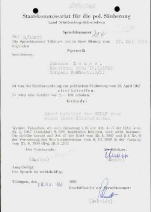 Leuze, Johanna