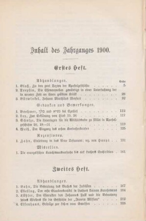 660-662 Inhaltsverzeichnis Hefte 1-4