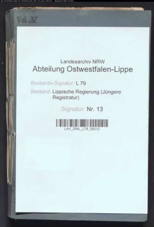 Gräflich Augustisches Fideikommiß, Band 11