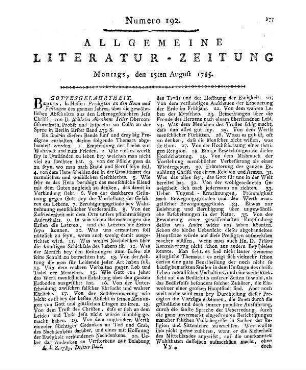 Vorlesungen über die Geschichte fürs Frauenzimmer. Bd. 3-4. [Hrsg. von F. E. Wilmsen]. Berlin: Hesse [1784-85]