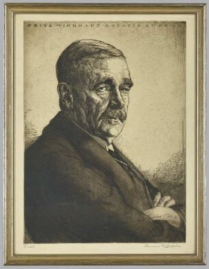 Porträt, Fritz Winkhaus