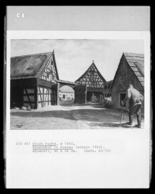 Bauernhof in Kornau (erbaut 1764)