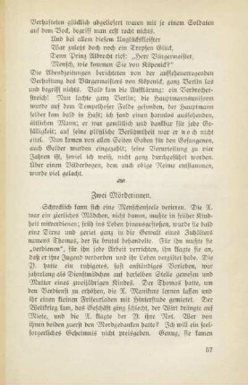 Zwei Mörderinnen