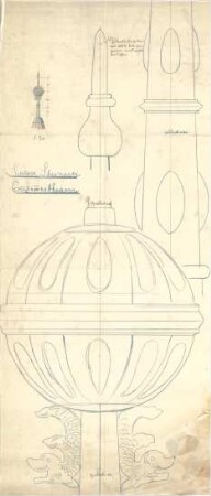 Seidl, Gabriel von; Steinach; Schlossneubau - Esszimmerturm (Teilansicht, Details)