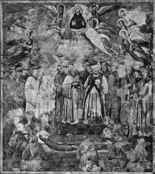 Franziskuslegende — Tod des heiligen Franziskus