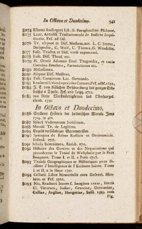 In Octavo et Duodecimo.