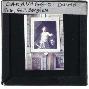 Caravaggio, David mit dem Haupt des Goliath